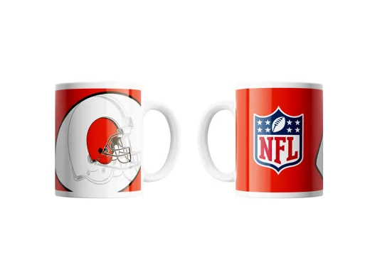 Cleveland Browns Classic Mug Shadow Logo & Shield 330ml