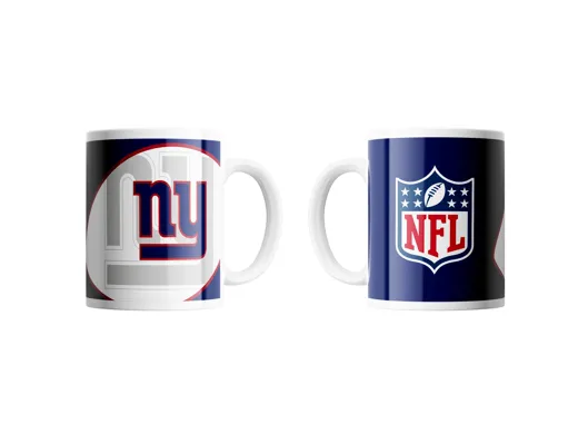 New York Giants Classic Mug Shadow Logo & Shield 330ml