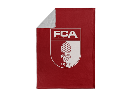 FC Augsburg Kuscheldecke Sherpa 150x200cm