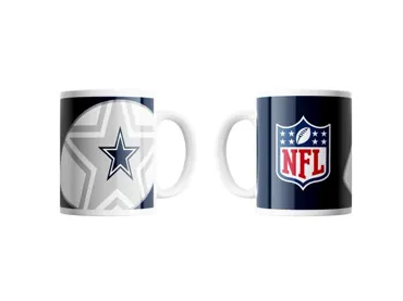 Dallas Cowboys Classic Mug Shadow Logo & Shield 11 Oz