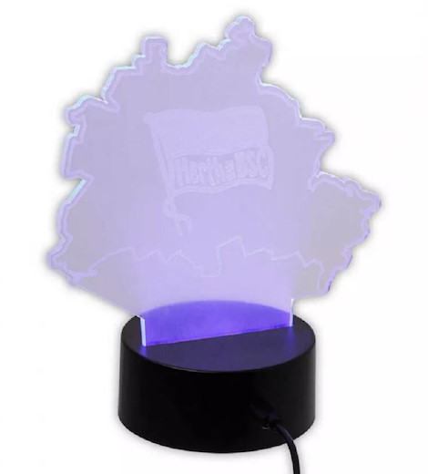 Hertha BSC LED-Licht Berlin ca. 32x24x6cm