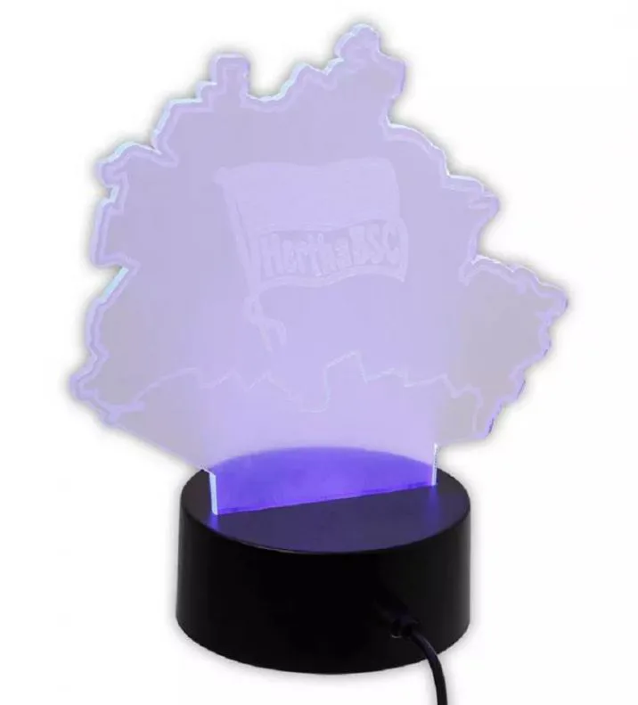 Hertha BSC LED-Licht Berlin ca. 32x24x6cm
