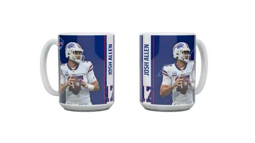 NFLPA ALLEN - Bills "MOTION" Mug 15 oz