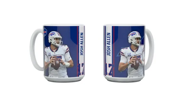 NFLPA ALLEN - Bills "MOTION" Mug 