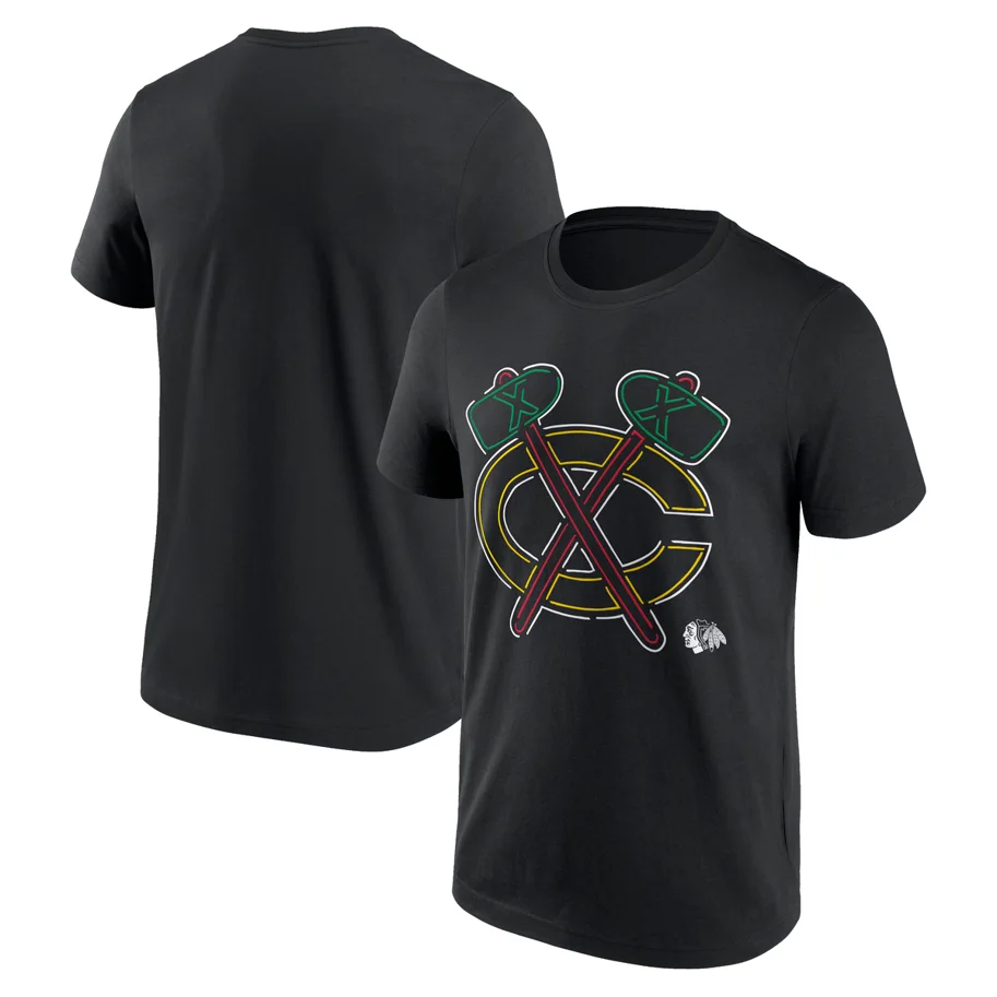 Chicago Blackhawks Edge Graphic T-Shirt 2XL