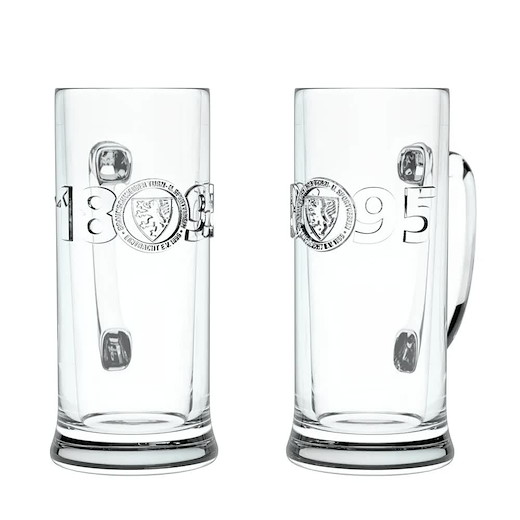 Eintracht Braunschweig Bierkrug Denver Glas 0,5l