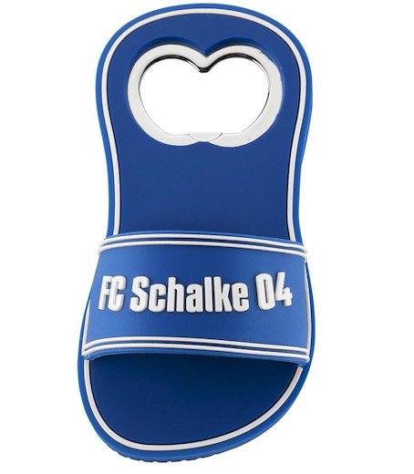 FC Schalke 04 Flaschenöffner Badeschlappe 