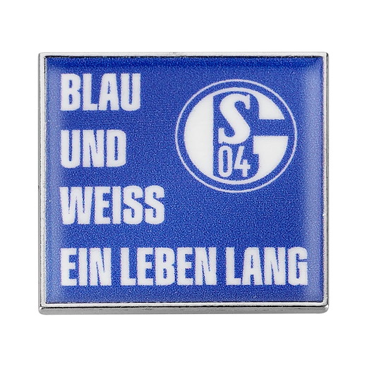 FC Schalke 04 Anstecker Ein Leben lang 