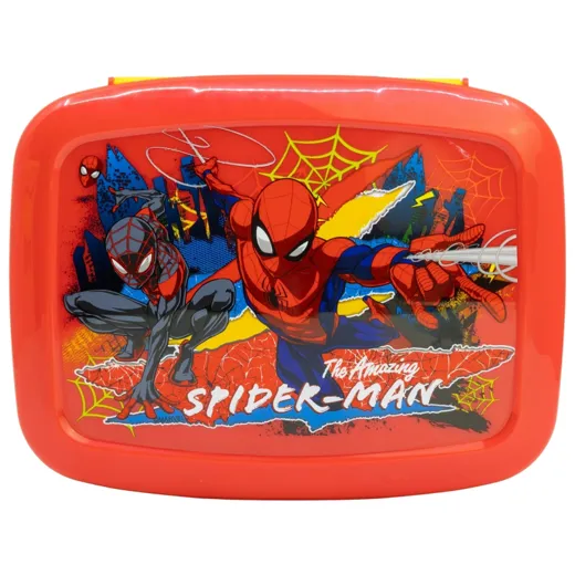 Spiderman - Bento Lunchbox mit 3 Fächern
