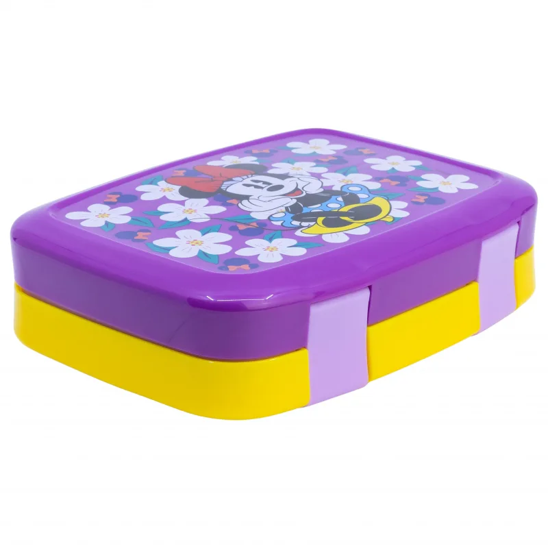 Minnie - Bento Lunchbox mit 3 Fächern