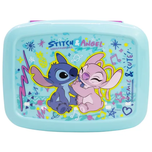 Stitch - Bento Lunchbox mit 3 Fächern