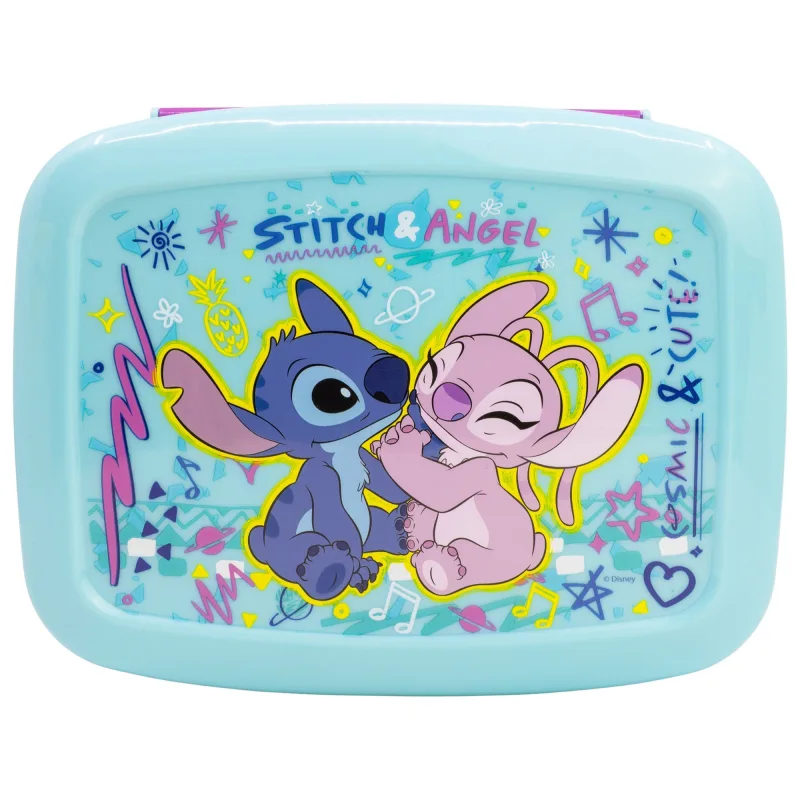 Stitch - Bento Lunchbox mit 3 Fächern