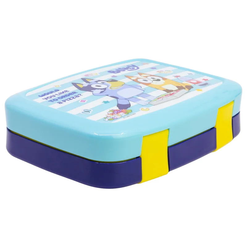 Bluey - Bento Lunchbox mit 3 Fächern
