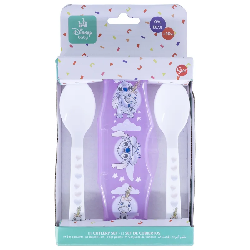Stitch - Set mit 2 Babylöffeln