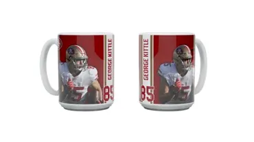 NFLPA KITTLE - 49ers "MOTION" Mug 15 oz
