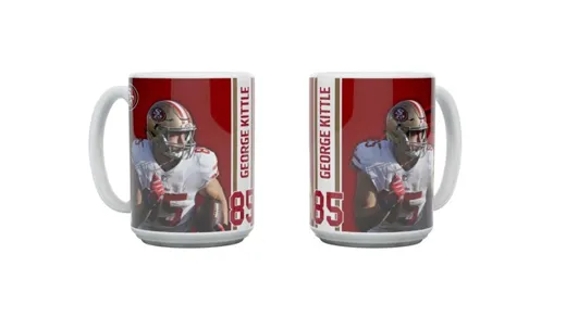 NFLPA KITTLE - 49ers "MOTION" Mug 15 oz