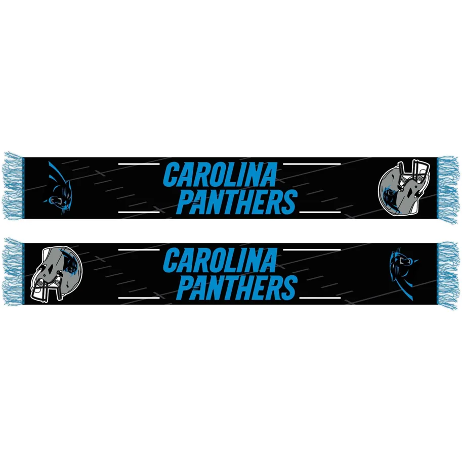 Carolina Panthers HD Knitted Jaquard Scarf  