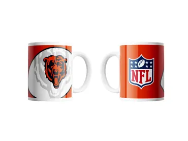 Chicago Bears Classic Mug Shadow Logo & Shield 330ml