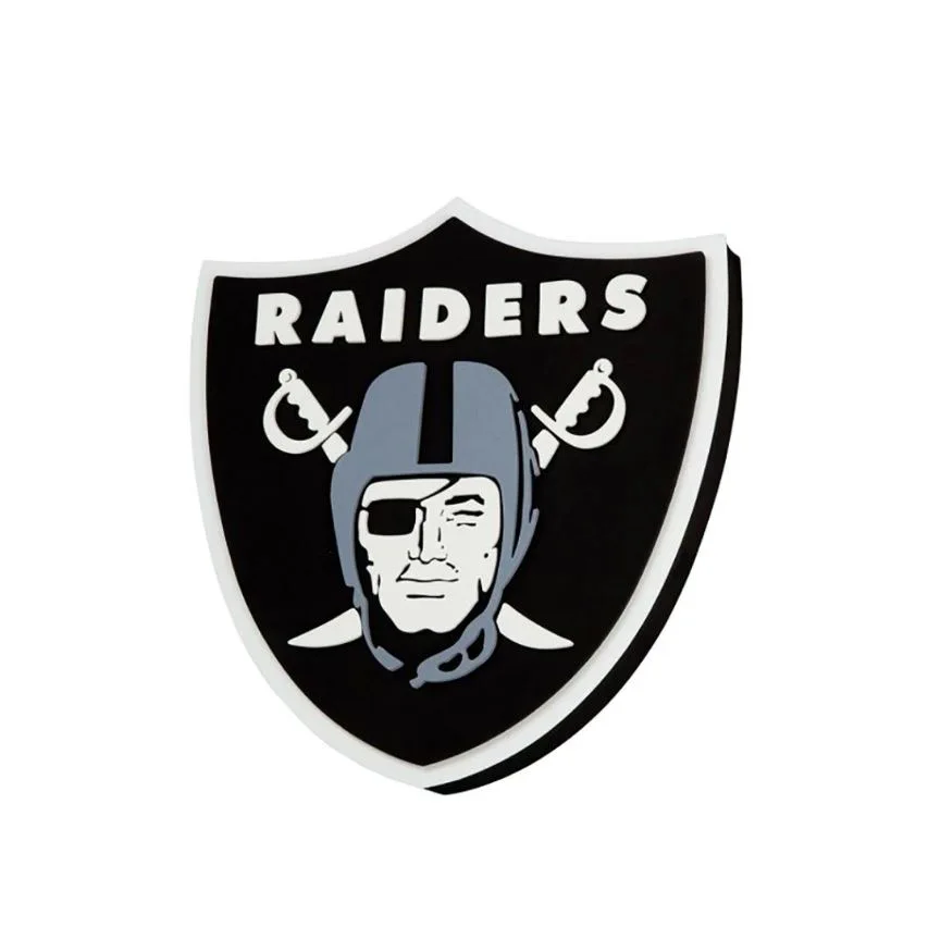 Las Vegas Raiders 3D FanFoam Super Size Wall Sign ca. 45x30x3cm