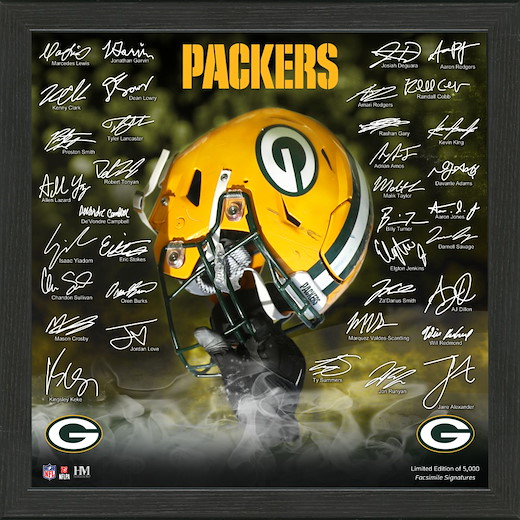 Green Bay Packers Signature Helmet  