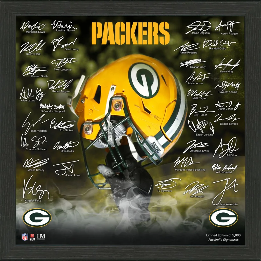 Green Bay Packers Signature Helmet  