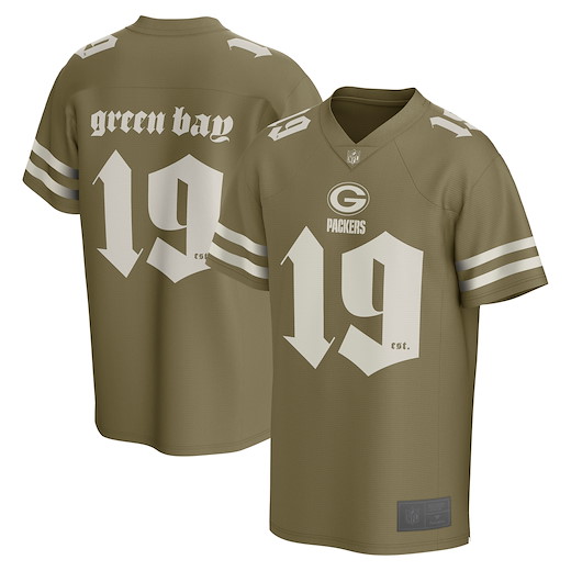 Green Bay Packers NFL GOTHIC Foundation Top 2XL