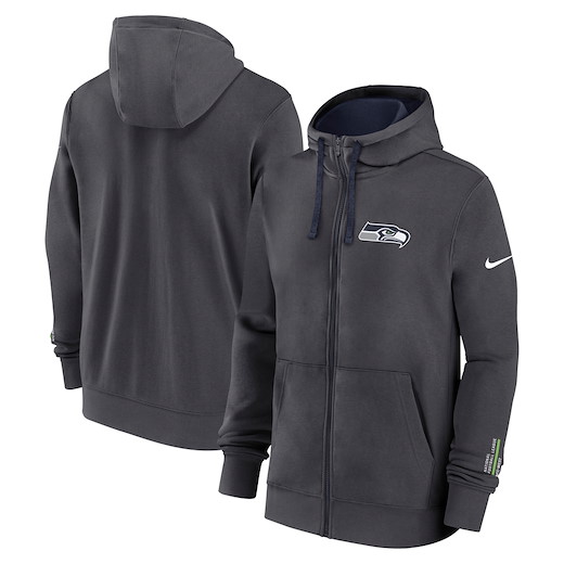 Seattle Seahawks Nike Club FZ Hood M