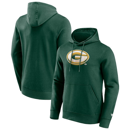 Green Bay Packers Chrome Graphic Hoodie 2XL