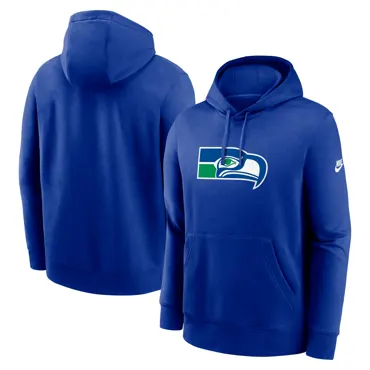 Seattle Seahawks Nike Club Fleece Pullover Hoodie XL