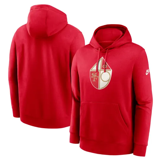 San Francisco 49ers Nike Club Fleece Hoodie M