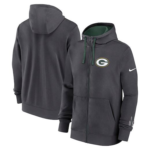 Green Bay Packers Nike Club FZ Hood M