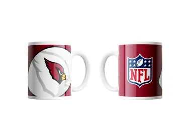 Arizona Cardinals Classic Mug Shadow Logo & Shield 11 Oz