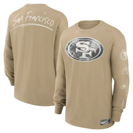 San Francisco 49er Nike Long Sleeve Max 90 T-Shirt M