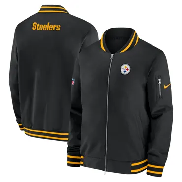 Pittsburgh Steelers Nike Bomber Jacket L