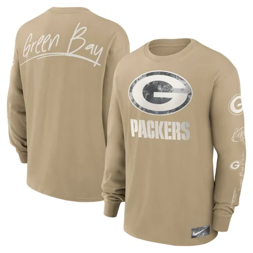 Green Bay Packers Nike Long Sleeve Max 90 T-Shirt L