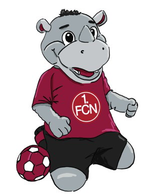 1. FC Nürnberg Spardose Rhinola 