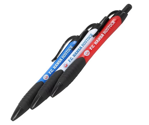 Hansa Rostock Kugelschreiber 3er-Set 