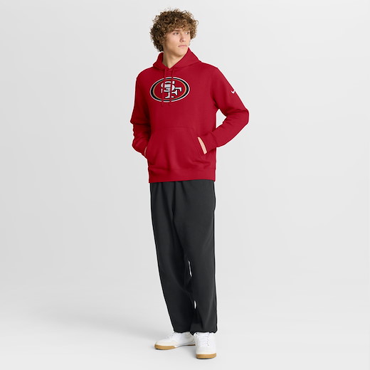 San Francisco 49ers Nike Club Logo Hoodie M