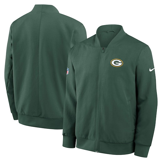 Green Bay Packers Nike Bomber Jacket L