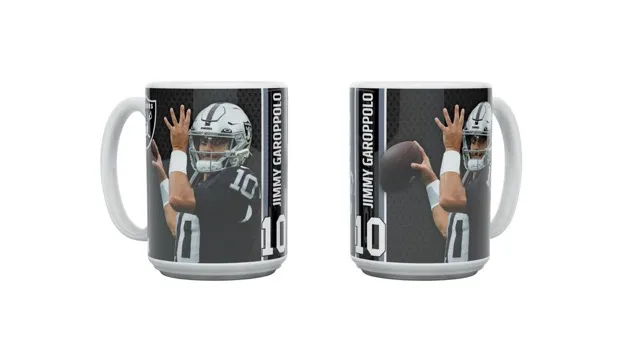 NFLPA GAROPOLLO - Raiders "MOTION" Mug 