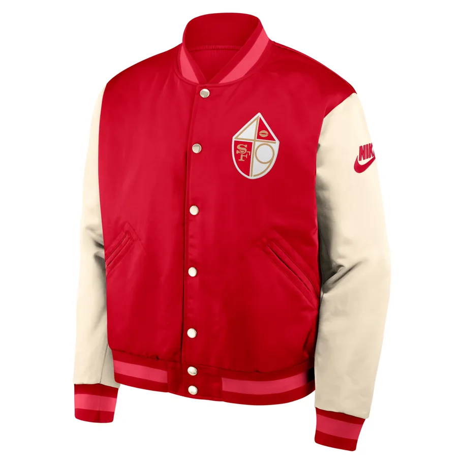 San Francisco 49ers Nike Legacy Bomber Jacket L