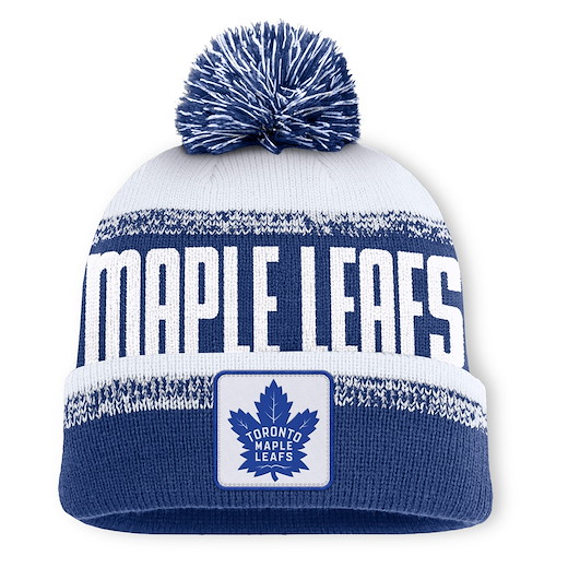 Toronto Maple Leafs Thrive Cuffed Pom Beanie OneSize