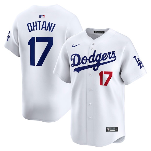 Los Angeles Dodgers Nike Ltd Home Jersey Ohtani 17 S