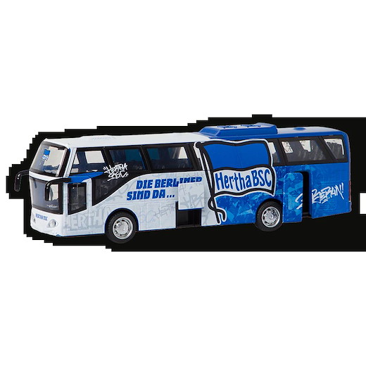 Hertha BSC Mannschaftsbus mit Sound und Licht 