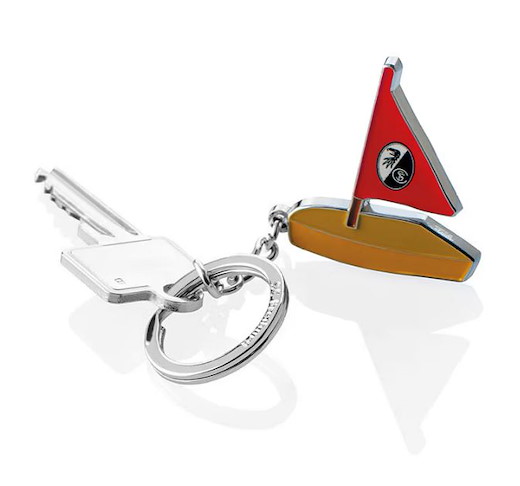 SC Freiburg Schlüsselanhänger Bächleboot 