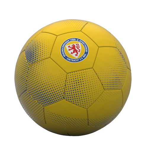 Eintracht Braunschweig Fussball blau-gelb Gr.5