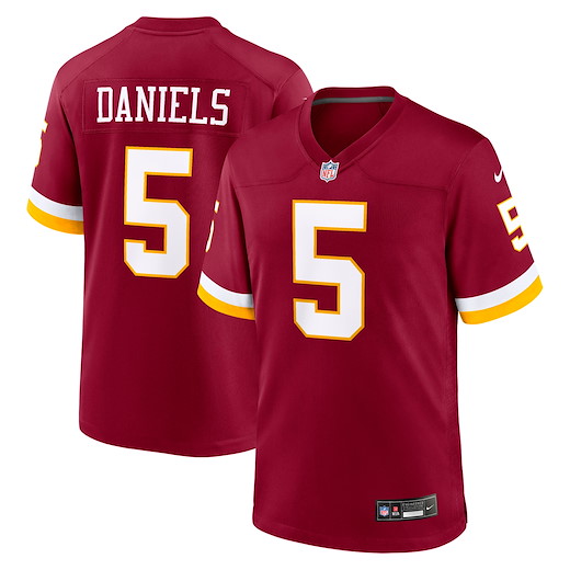 Washington Comman. Nike Home Game Jersey Daniels 5 M