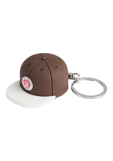 FC St. Pauli Schlüsselanhänger "Kappe Vereinslogo" 