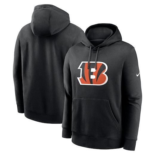 Cincinnati Bengals Nike Club Logo Hoodie M