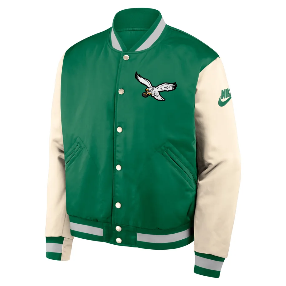 Philadelphia Eagles Nike Legacy Bomber Jacket XL